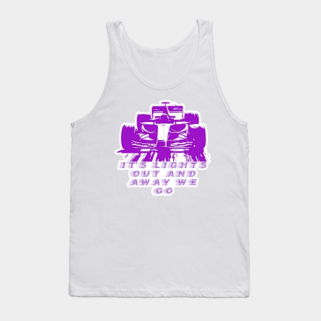 2023 ITS LIGHTS OUT PURPLE SECTOR Tank Top by Worldengine